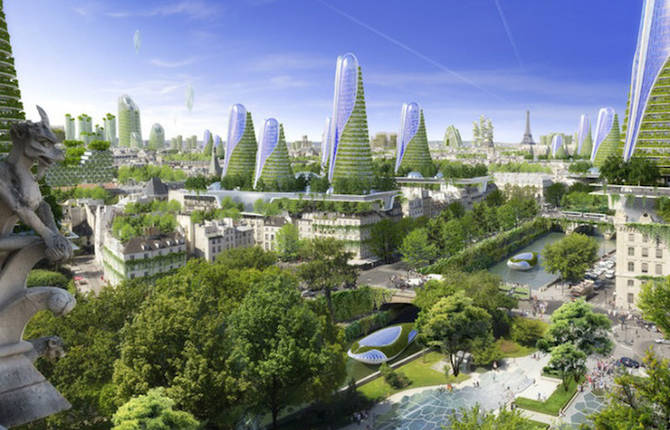 Paris of 2050 Architecture