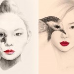 The Girl and The Birds Drawings