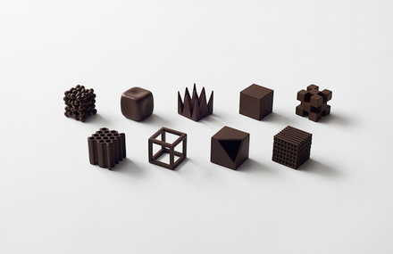 Chocolate Textures by Nendo