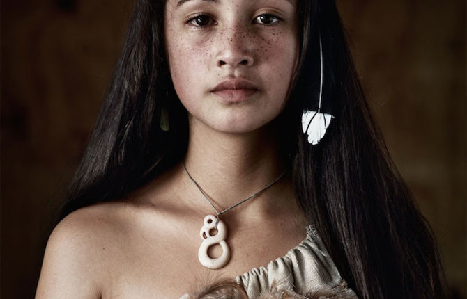 Polynesian Maori Portraits