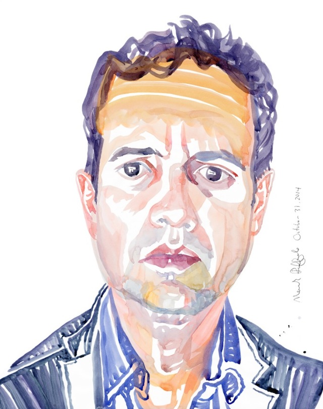 z-Mark Ruffalo in Foxcatcher by Don Bachardy