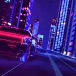 80s Style Retrowave Animation-00