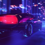 80s Style Retrowave Animation-10