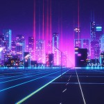 80s Style Retrowave Animation-7