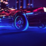 80s Style Retrowave Animation-9