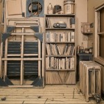 Artist Studio Made of Cardboard_5