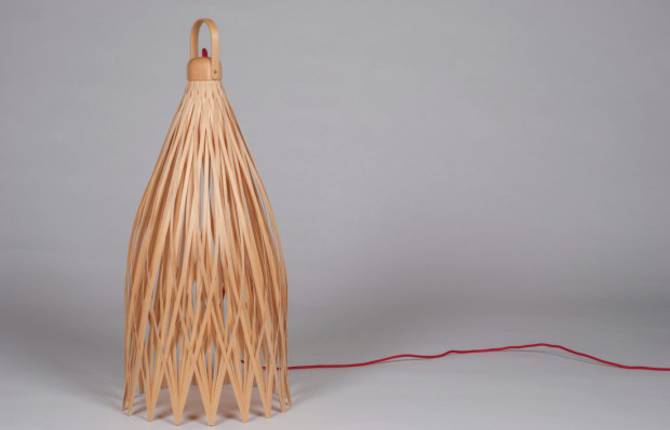 Basketlamp by Juan Cappa