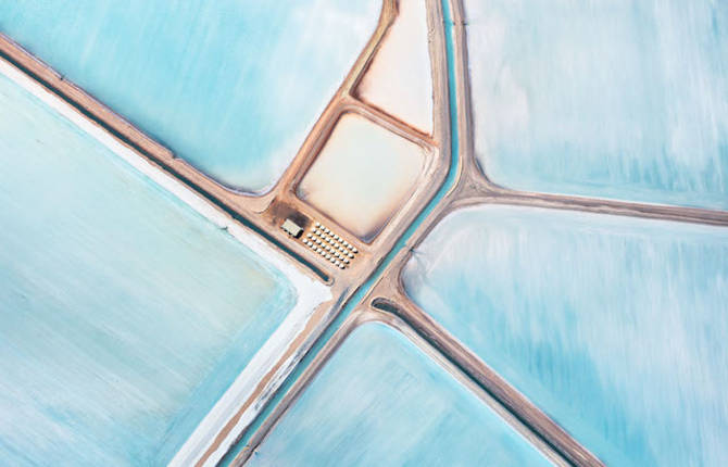 Blue Fields Aerial Photography