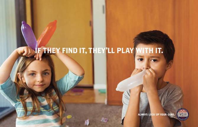 Children Playing With Condoms