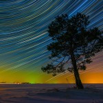 Colorful Star Trails_0