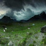 Cuillins Mountains, 600m, Scotland Cuillins Mountains, 600m, Scotland