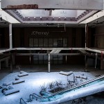 Deserted Mall Covered In Snow_10