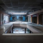 Deserted Mall Covered In Snow_13