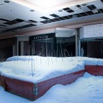 Deserted Mall Covered In Snow_5