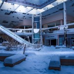 Deserted Mall Covered In Snow_7
