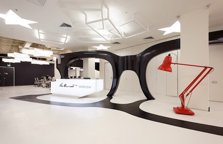 Giant Pair Of Glasses in Leo Burnett Office
