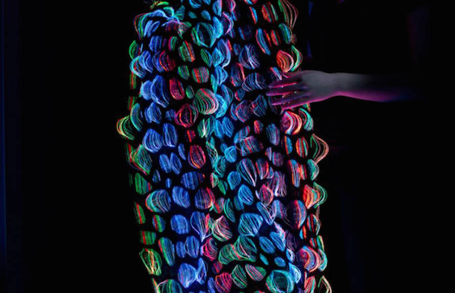 Glowing Textile Creation