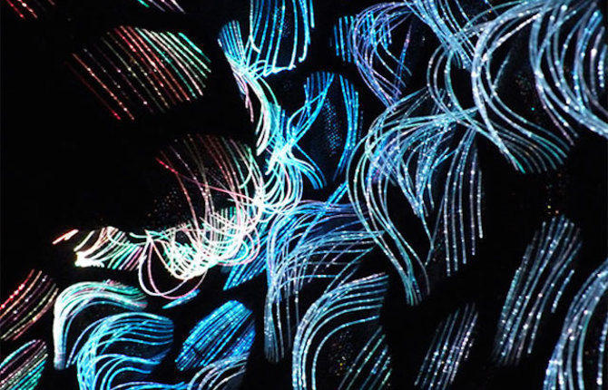 Glowing Textile Creation