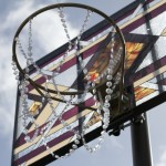 Hand Made Stained Glass Basketball Backboards_1