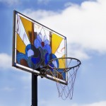 Hand Made Stained Glass Basketball Backboards_6