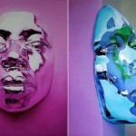 Metallic Mask Paintings