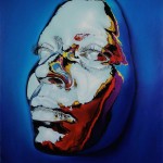 Metallic Mask Paintings-6