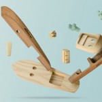Miniature Wooden Toy Boats_0