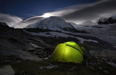 Tents in Breathtaking Landscapes