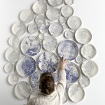 Painted Ceramic Plates Mosaic_6
