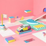 Paper-Craft Models by Noelia Lozano