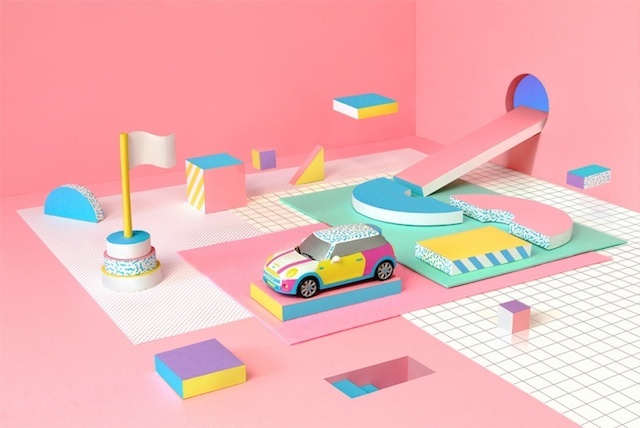 Paper-Craft Models by Noelia Lozano