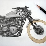 Pencil Drawings and Coffee Marks-4