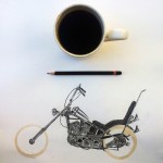 Pencil Drawings and Coffee Marks-6