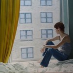 Pensive Women Paintings-11