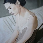 Pensive Women Paintings-5b