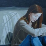 Pensive Women Paintings-6