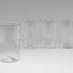 Pint Glass with a 3D Oregon Tallest Peak_2