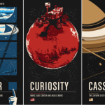 Robotic Space Missions Posters by Chopshopstore