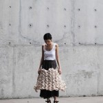 Sculptural Geometric Dress-2