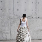 Sculptural Geometric Dress-7