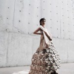 Sculptural Geometric Dress-8