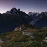 Under Mont Blanc, 2,200m Savoy, Alps, France Under Mont Blanc, 2,200m Savoy, Alps, France