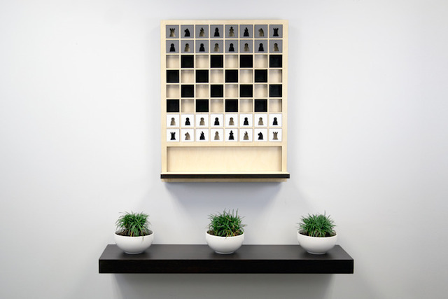 Wall Hanging Chess Board by Sean Connell