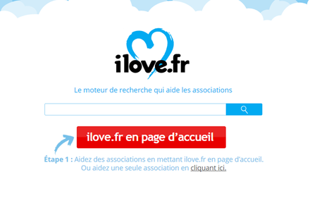 ilove.fr : Le moteur de recherche caritatif