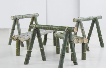 Revisited Bamboo Furniture by Stefan Diez