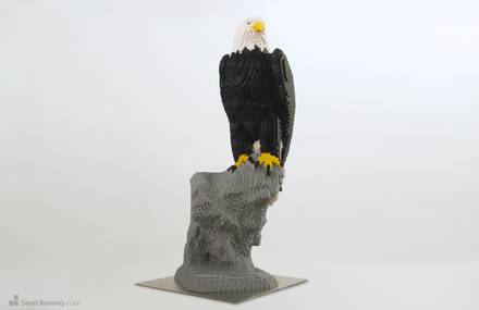 Cool Animal Sculptures With Lego Products