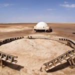 Abandoned Stars Wars Decoration Sets In The Desert_0