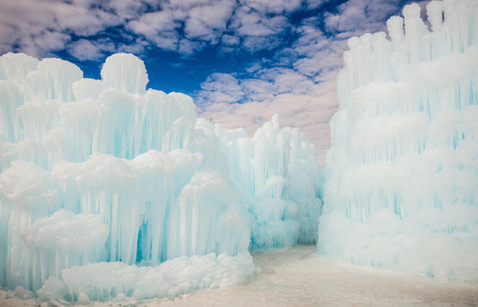 Ice Castles in Utah