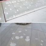 Illustrations on Sidewalks Appear When Raining_3