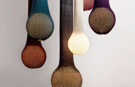 Knitted Light by Ariel-Oded